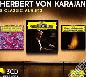 Pyotr Ilyich Tchaikovsky - 3 Classic Albums (3 Cd) cd musicale di Karajan
