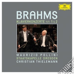 Johannes Brahms - Piano Concerto No.1 & 2 (2 Cd) cd musicale di Pollini/Thielemann