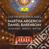 Daniel Barenboim / Martha Argerich: Live From Buenos Aires - Schumann, Debussy, Bartok cd