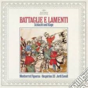 Battaglie E Lamenti cd musicale di Figueras/savall