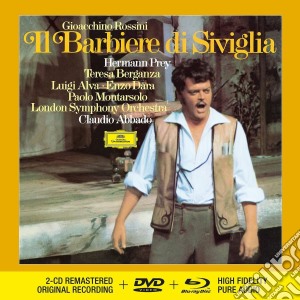Gioacchino Rossini - Il Barbiere Di Siviglia (2 Cd+Dvd+Blu-Ray) cd musicale di Abbado