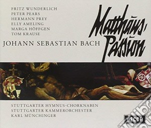 Johann Sebastian Bach - Matthaus-Passion Bwv244 cd musicale di Wunderlich/Prey