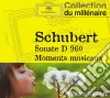 Franz Schubert - Sonate D 960, Moments Mus cd