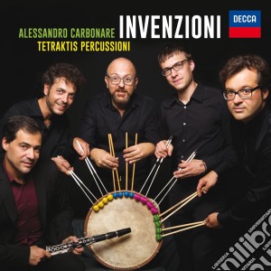 Carbonare - Invenzioni - Tetraktis Percussioni cd musicale di Carbonare/tetraktis