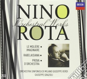 Nino Rota - Orchestral Works Vol. 3 (2 Cd) cd musicale di Verdi Grazioli/orch.