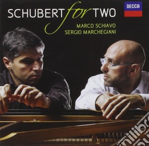 Sergio Marchegiani / Marco Schiavo - Schubert For Two cd musicale di Schiavo/marchegiani