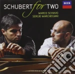 Sergio Marchegiani / Marco Schiavo - Schubert For Two cd