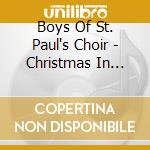 Boys Of St. Paul's Choir - Christmas In Harvard Square cd