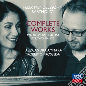 Felix Mendelssohn - Musiche Complete Pianoforte A 4 Mani E 2 Pianoforti cd musicale di Mendelssohn