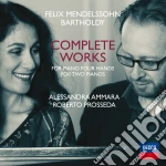 Felix Mendelssohn - Musiche Complete Pianoforte A 4 Mani E 2 Pianoforti cd