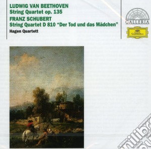 Franz Schubert / Ludwig Van Beethoven - La Morte E La Fanciulla - Quartetto Hagen cd musicale di Hagen Quartetto