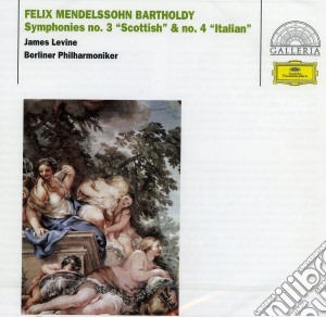 Felix Mendelssohn - Symphony No.3 E 4 cd musicale di Levine