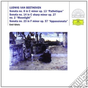 Ludwig Van Beethoven - Sonate Per Pianoforte cd musicale di Gilels