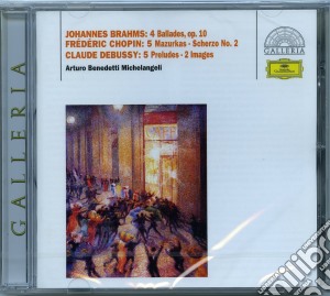 Johannes Brahms / Fryderyk Chopin - Ballate, Mazurke, Preludi cd musicale di Michelange Benedetti