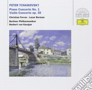 Pyotr Ilyich Tchaikovsky - Piano Concerto No.1, Violin Concerto Op.35 cd musicale di Berman/ferras/karaja