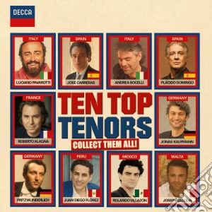 Ten Top Tenors (2 Cd) cd musicale di Decca