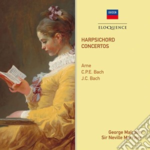 Harpsichord Concertos: J.C. Bach, Arne, C.P.E. Bach / Various cd musicale di Australian Eloquence