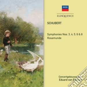 Franz Schubert - Symphonie Nos.3. 4. 5. 6. 8 / Rosamunde (2 Cd) cd musicale di Franz Schubert