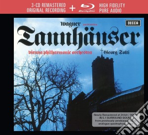 Richard Wagner - Tannhauser (3 Cd+Blu-Ray Audio) cd musicale di Richard Wagner