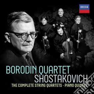 Dmitri Shostakovich - Complete String Quartets, Piano Quintet (7 Cd) cd musicale di Quartetto Borodin
