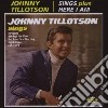 Johnny Tillotson - Sings / Here I Am cd