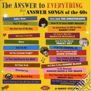 Answer To Everything - Girl Answer Songs cd musicale di Artisti Vari