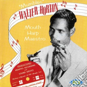 Walter Horton - Mouth Harp Maestro cd musicale di Walter mumbles horto