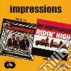 Impressions (The) - One By One / Ridin' High cd