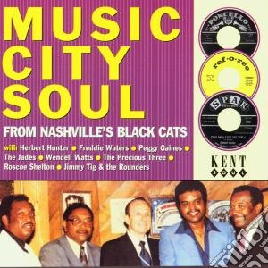 Music City Soul / Various cd musicale di H.hunter/f.waters/r.shelton &