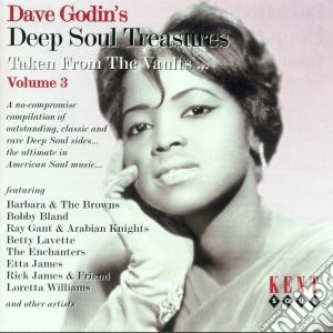 Dave Godin's Deep Soul Treasures Vol.3 / Various cd musicale di Artisti Vari