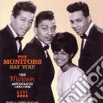 Monitors - Say You! The Motown Anthology 1963-1968 cd