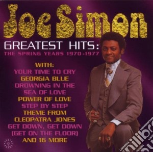 Joe Simon - Greatest Hits: The Sprin cd musicale di Joe Simon