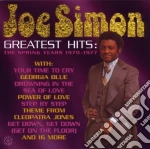 Joe Simon - Greatest Hits: The Sprin cd