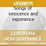 Songs of innocence and experience cd