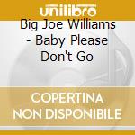 Big Joe Williams - Baby Please Don't Go cd