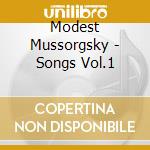 Modest Mussorgsky - Songs Vol.1  cd