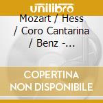 Mozart / Hess / Coro Cantarina / Benz - Requiem / Tageszeitlosen cd