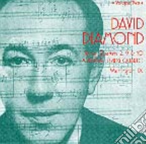 David Diamond - String Quartets, Vol. 2, String Quartets Nos. 2, 9 and 7 cd musicale di David Diamond