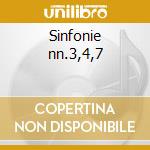 Sinfonie nn.3,4,7 cd musicale di Vincent Persichetti