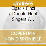 Elgar / Finzi / Donald Hunt Singers / Partington - English Choral & Organ Music cd