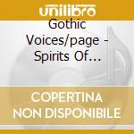 Gothic Voices/page - Spirits Of England & France cd