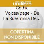 Gothic Voices/page - De La Rue/missa De Feria cd