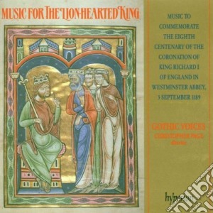Anonimi - Music For The Lion-Hearted King cd musicale di Anonimi