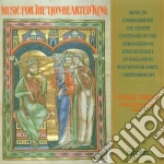 Anonimi - Music For The Lion-Hearted King cd