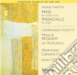 Frank Martin / Ildebrando Pizzetti - Mass, Passaille / Messa Di Requiem cd