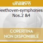 Beethoven-symphoniess Nos.2 &4 cd
