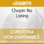 Chopin No Listing cd musicale di NON DEFINITO