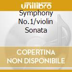 Symphony No.1/violin Sonata cd