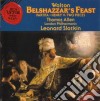 William Walton - Belshazzar'S Feast (1930 Rev 1948) (Sel) cd