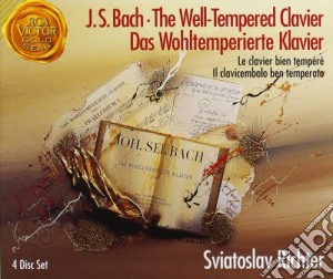 Johann Sebastian Bach - Clavicembalo Ben Temperato (Integrale) (4 Cd) cd musicale di Sviatoslav Richter